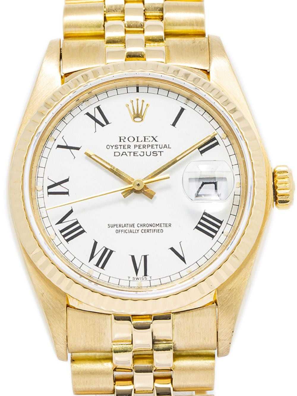 Rolex pre-owned Datejust 36mm - White - image 2