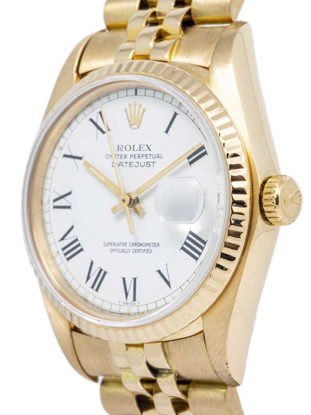 Rolex pre-owned Datejust 36mm - White - image 3