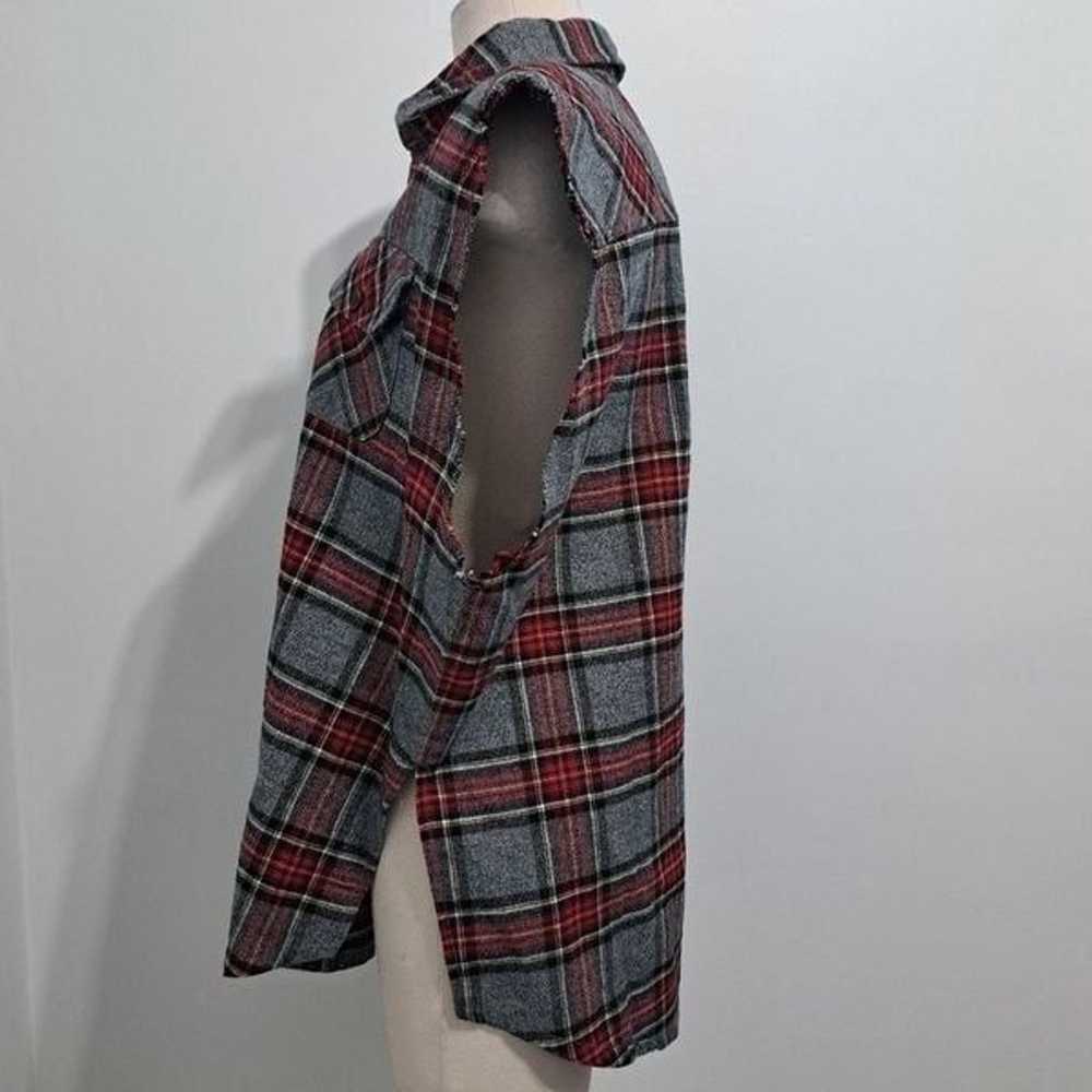 Fear Of God FOG Collection Two Plaid Flannel Cut … - image 12