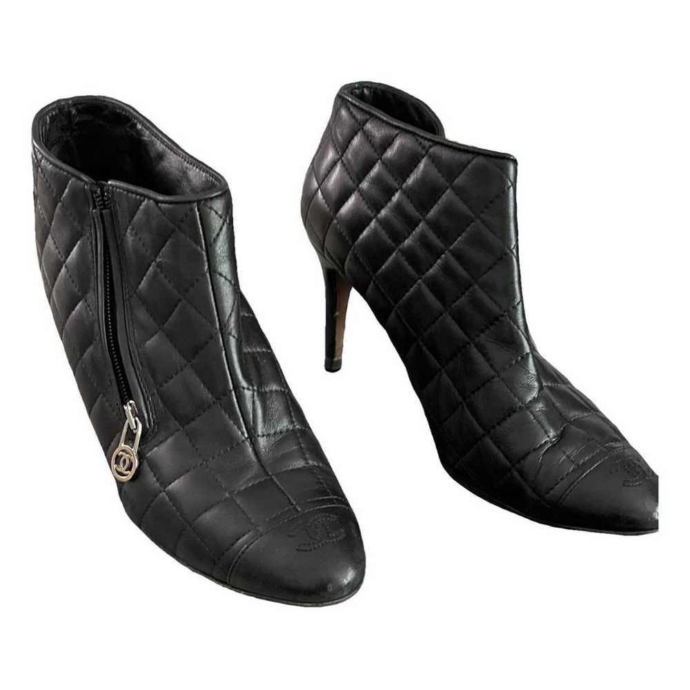 Chanel Leather boots - image 1