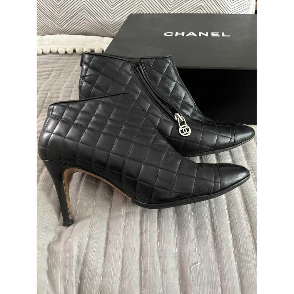 Chanel Leather boots - image 4