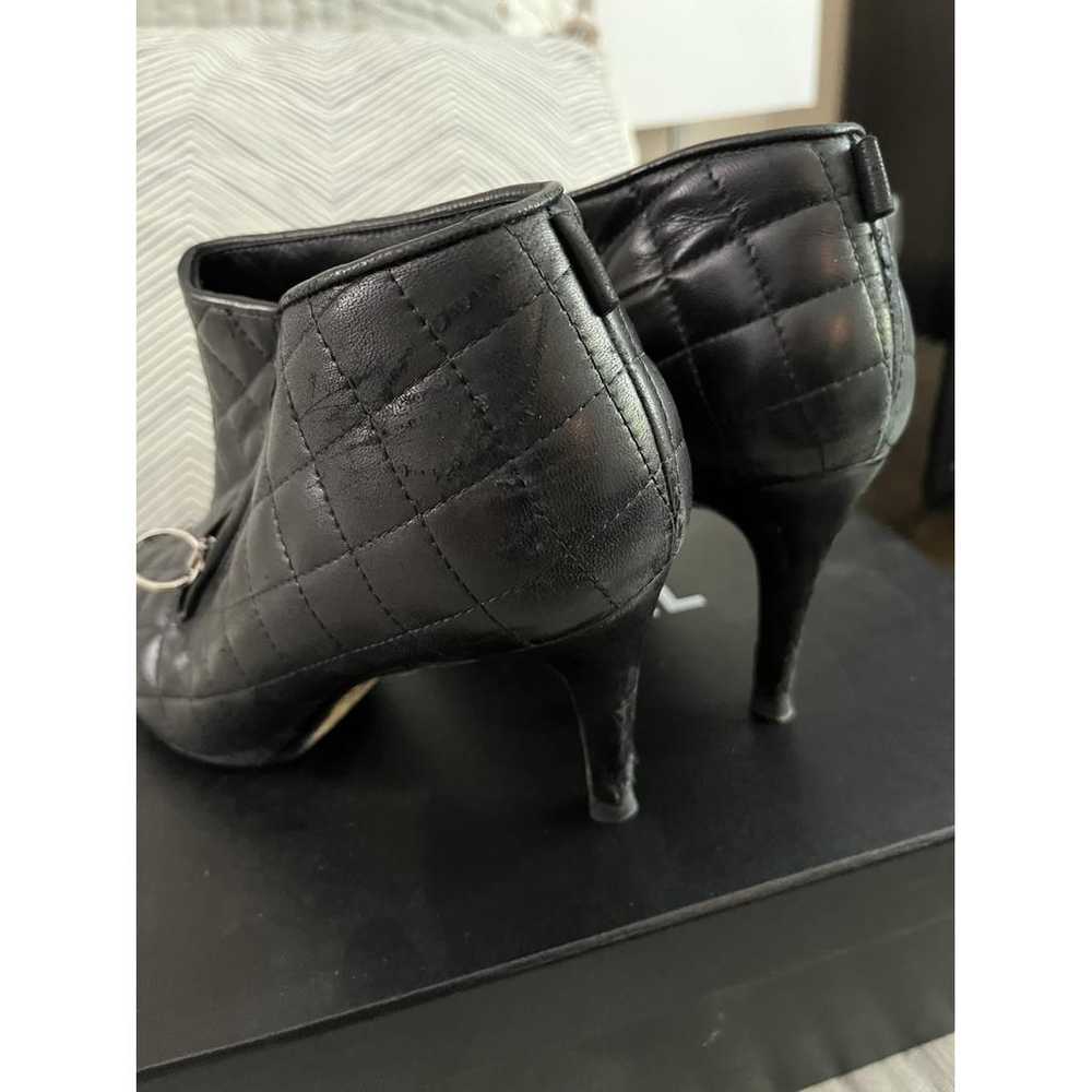 Chanel Leather boots - image 5