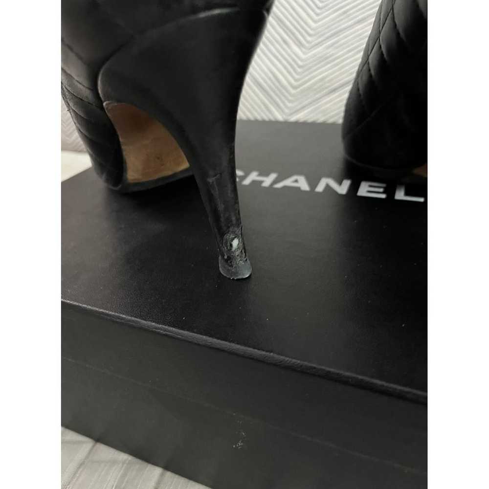 Chanel Leather boots - image 6
