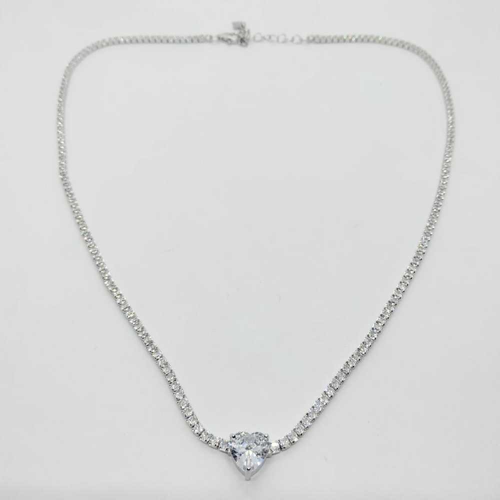 Non Signé / Unsigned Tennis silver necklace - image 6