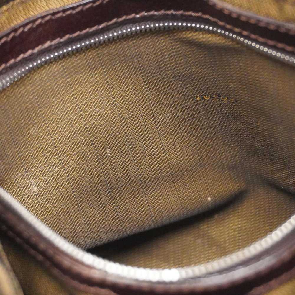 Fendi Fendi handbag Zucca nylon canvas brown ladi… - image 7