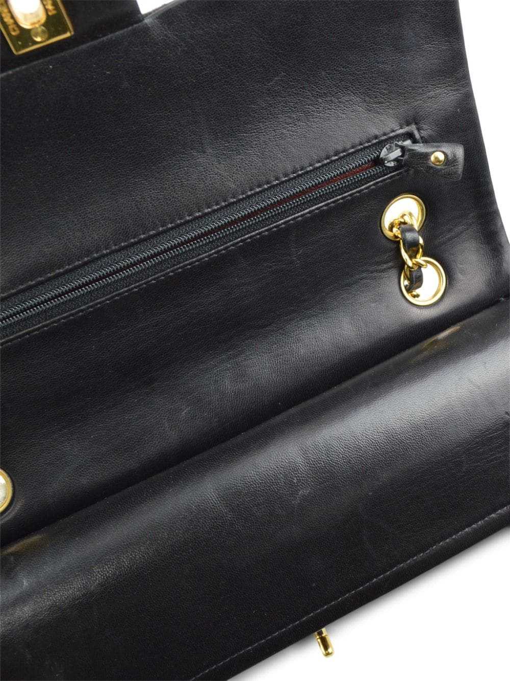 CHANEL Pre-Owned 1990 medium Double Flap shoulder… - image 5