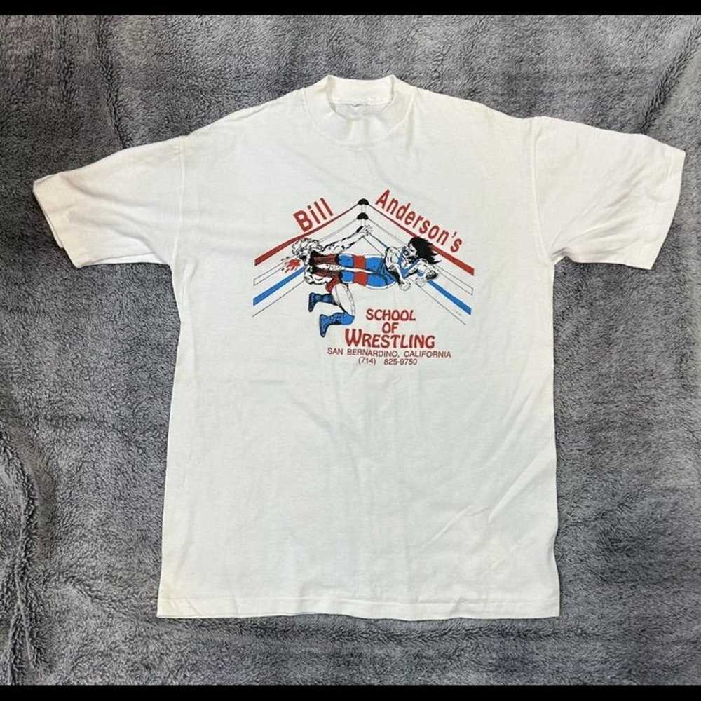 Bill Anderson Wrestling School T-Shirt 1991 Vinta… - image 3