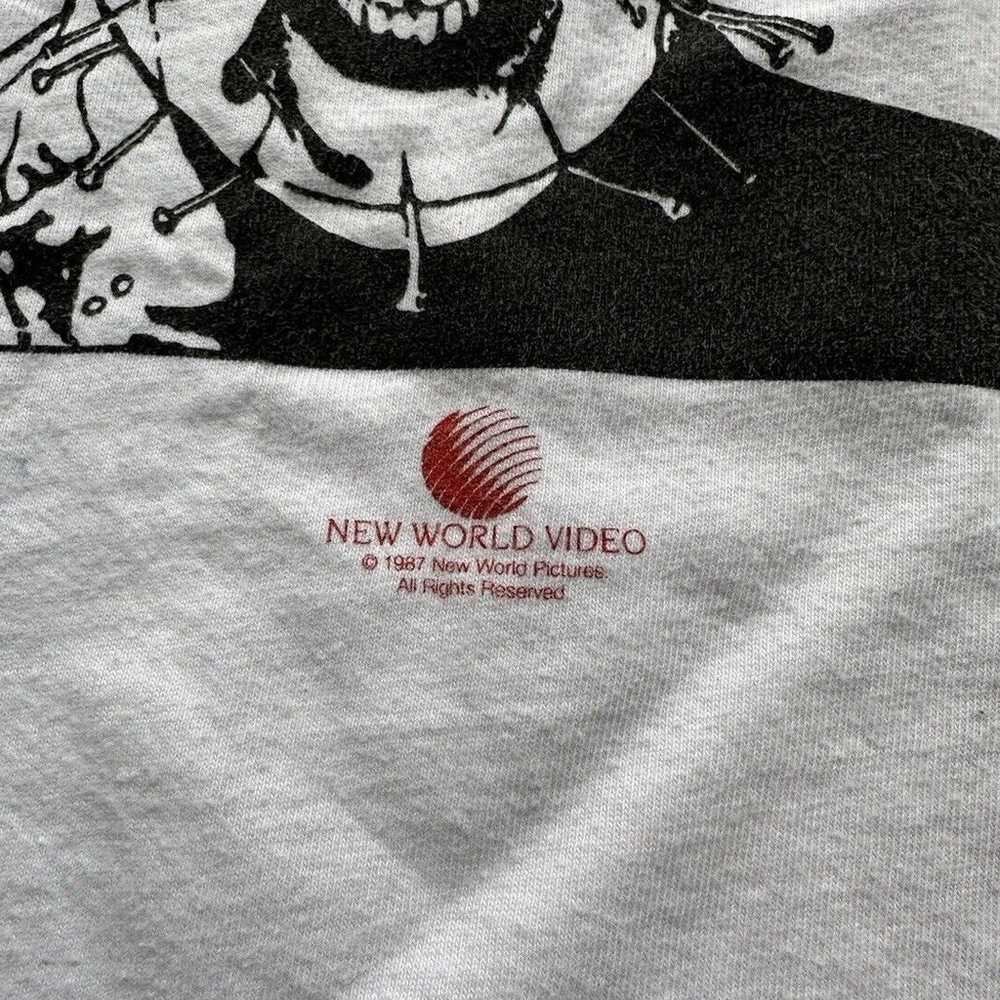 Vintage 90s Style Hellraiser Horror Movie Shirt M… - image 3
