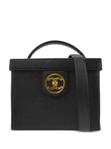 CHANEL Pre-Owned 1995 Vanity two-way bag - Black - image 1