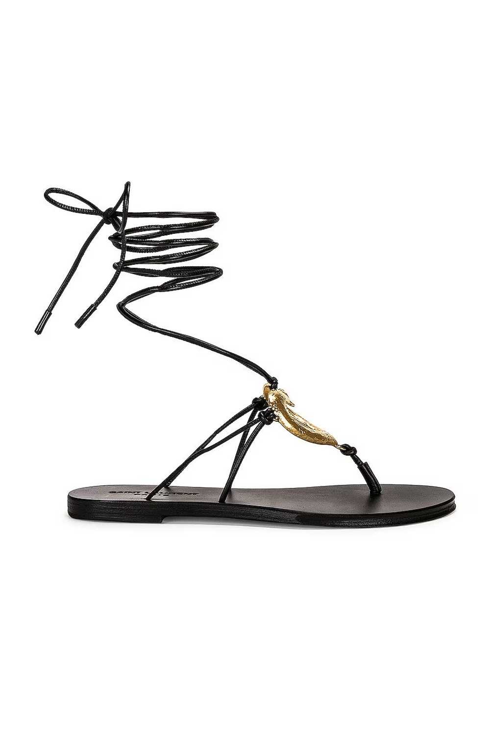 Saint Laurent Paris oc11z10524 Can Flat Sandals i… - image 1