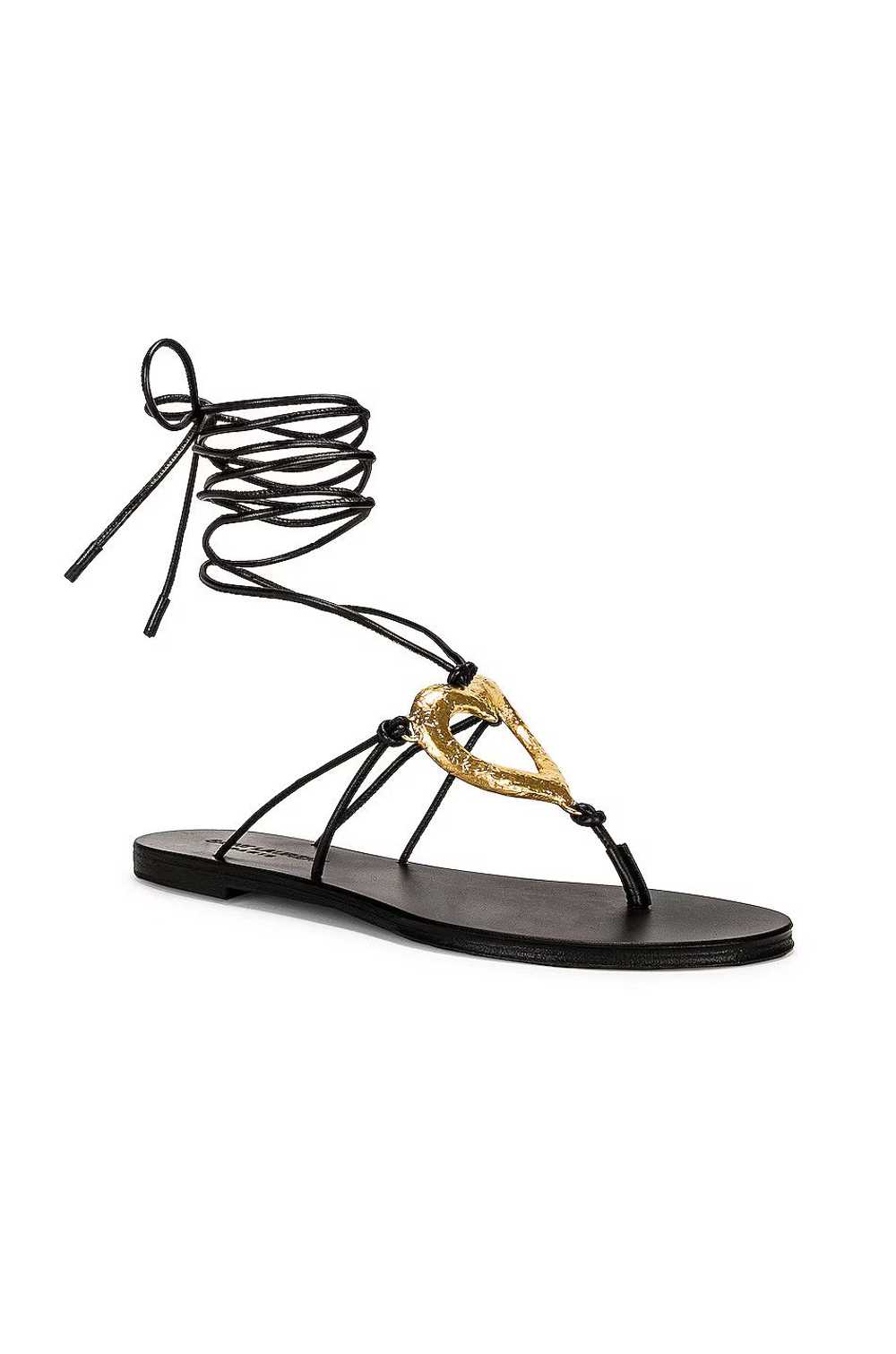 Saint Laurent Paris oc11z10524 Can Flat Sandals i… - image 2