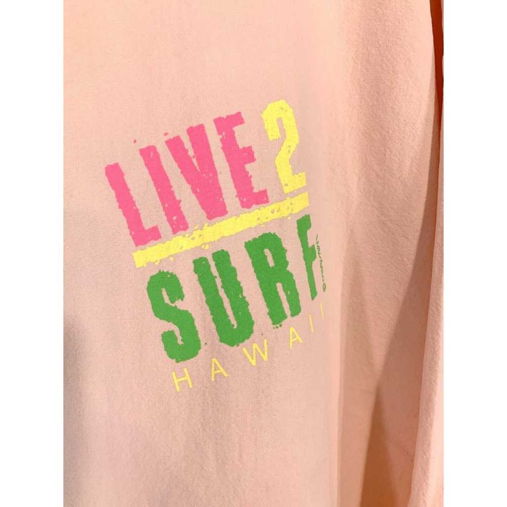 LIVE 2 SURF Vintage Crazy Shirts Hawaii Men's Med… - image 4