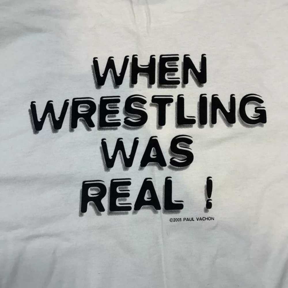 Butcher Vachon Original T-Shirt Wrestling AWA WWE… - image 4