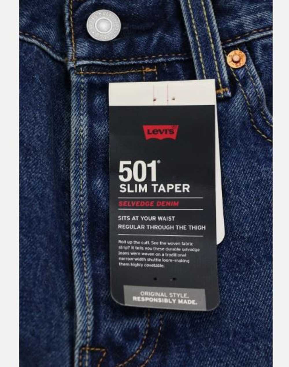 Levi's Levi's 501 W30 L30 Men's Jeans Selvedge Sl… - image 3