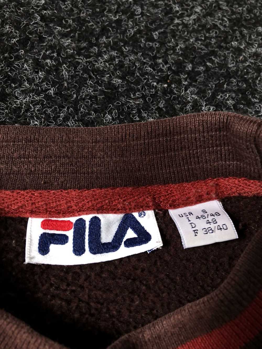 Fila × Streetwear × Vintage 90s🔥FILA BROWN BIG B… - image 4