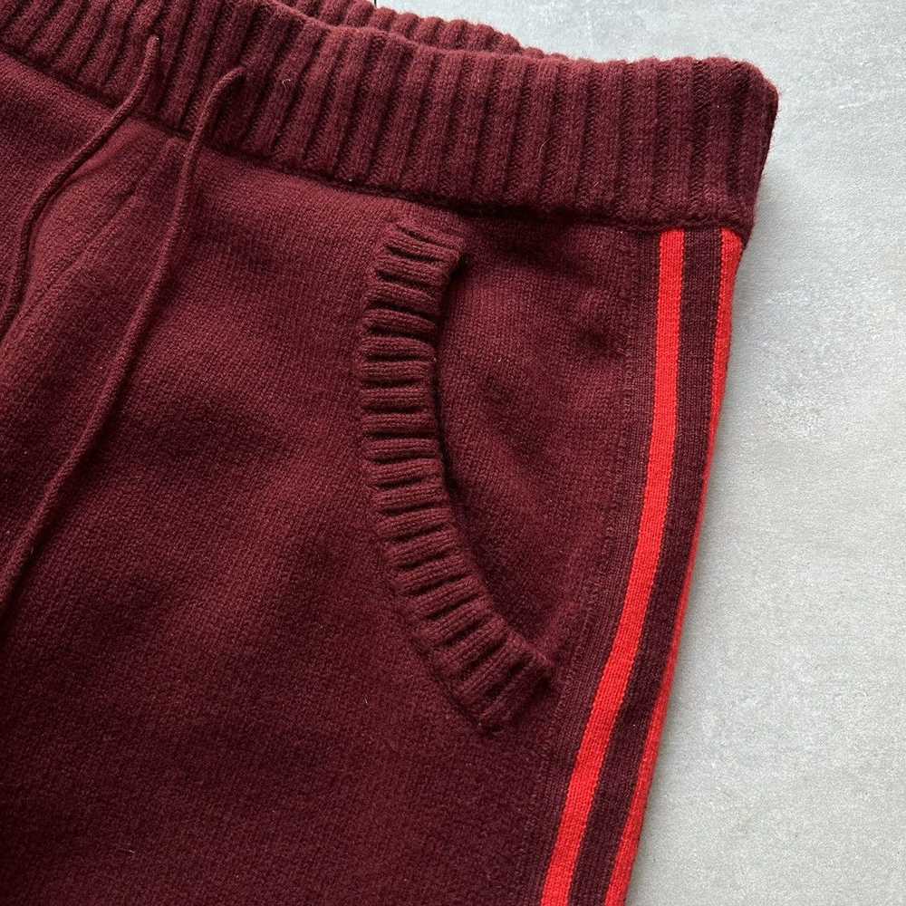 Maison Margiela FW21 Side Stripe Wool Knit Sweatp… - image 5
