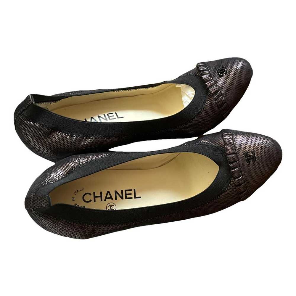 Chanel Leather heels - image 1