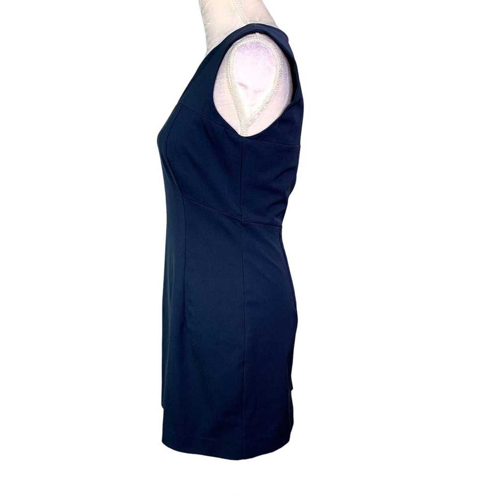 Other Milly Mini Seamed Shift Dress 6 Indigo Blue… - image 10