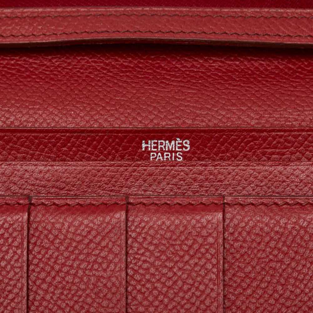 Hermes Hermes Bearn Soufflet Long Wallet Tri-fold… - image 10