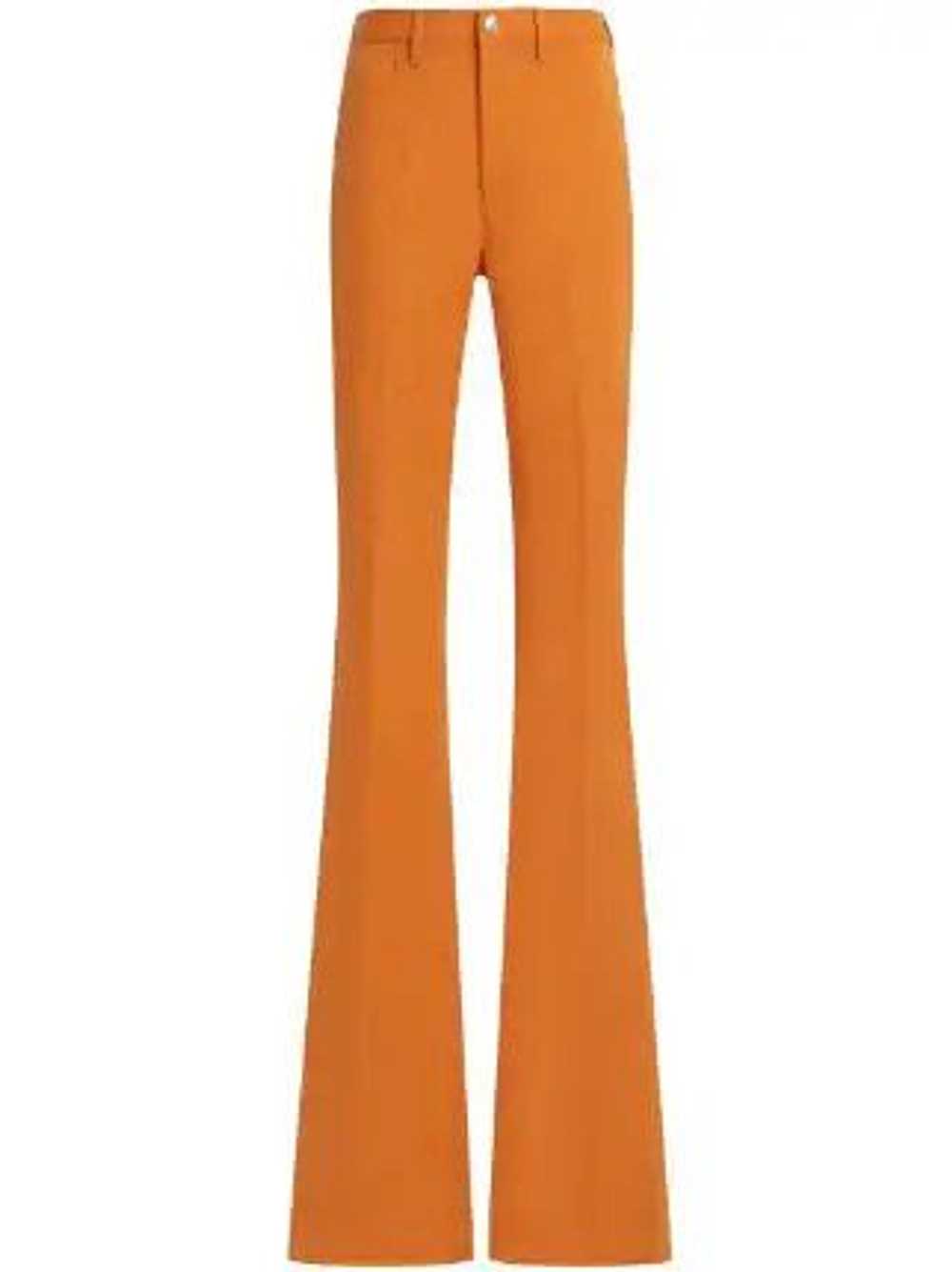 Marni o1w1db10524 High Waist Flared Trousers in O… - image 1