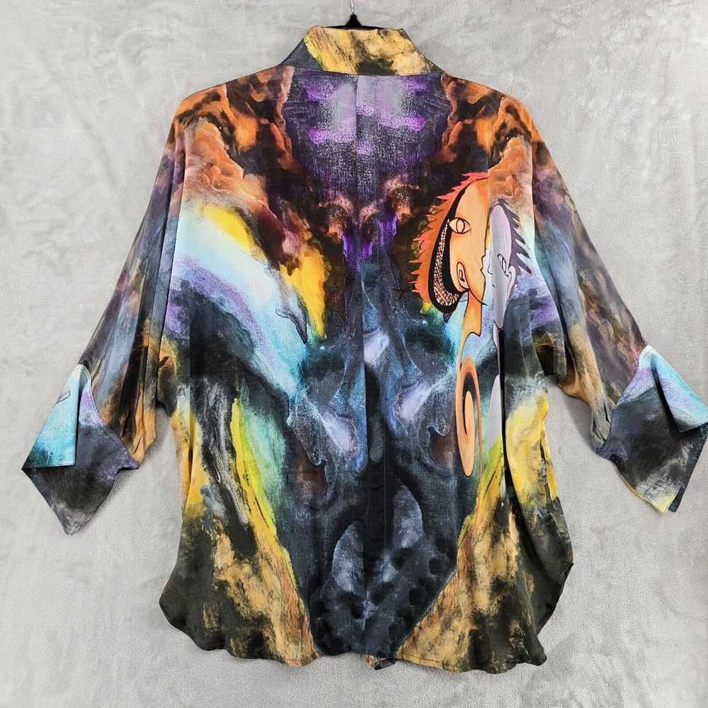 Dilemma New York Blouse Women’s Large Picasso Ins… - image 6