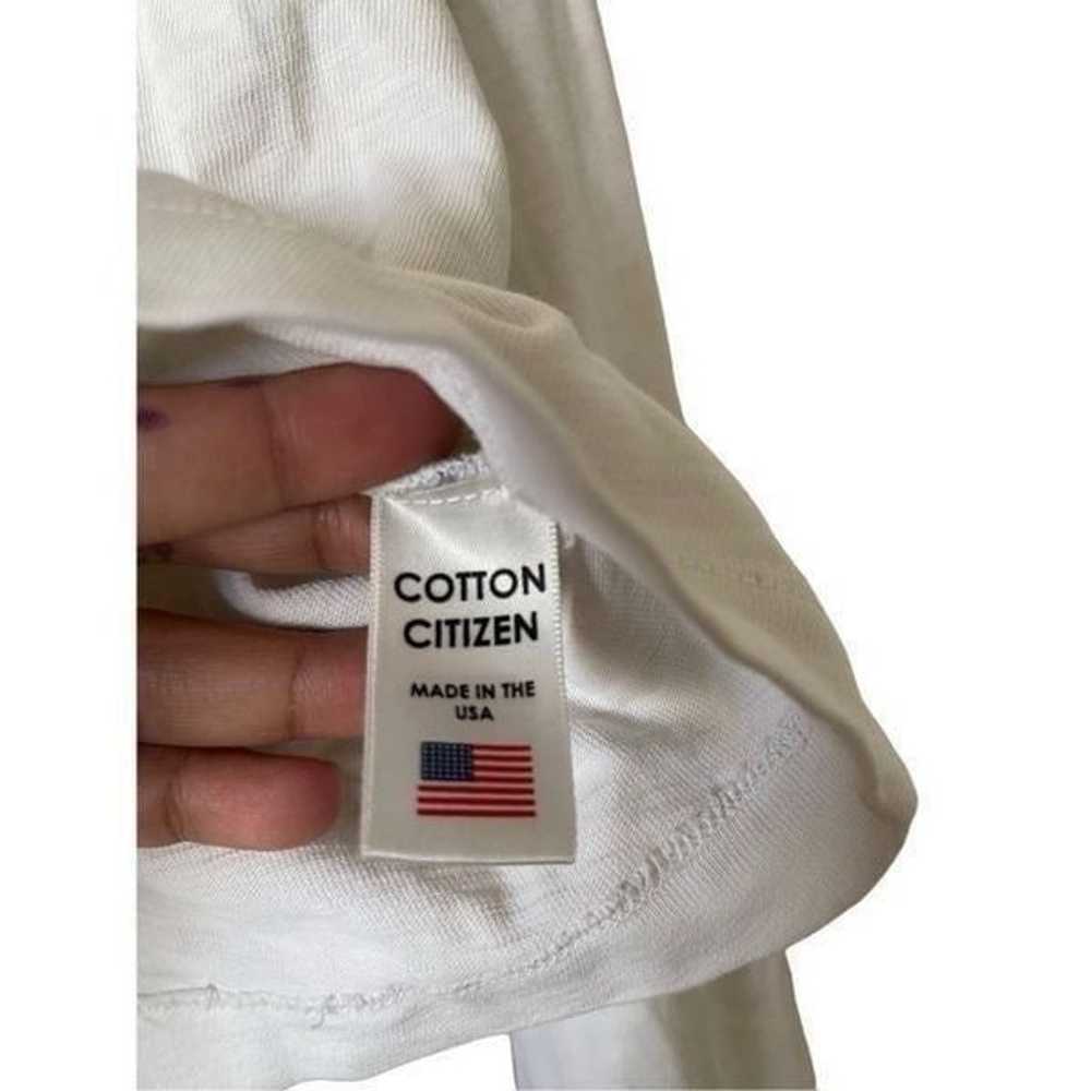 Cotton Citizen Tokyo Crop Long Sleeve White Tee s… - image 9