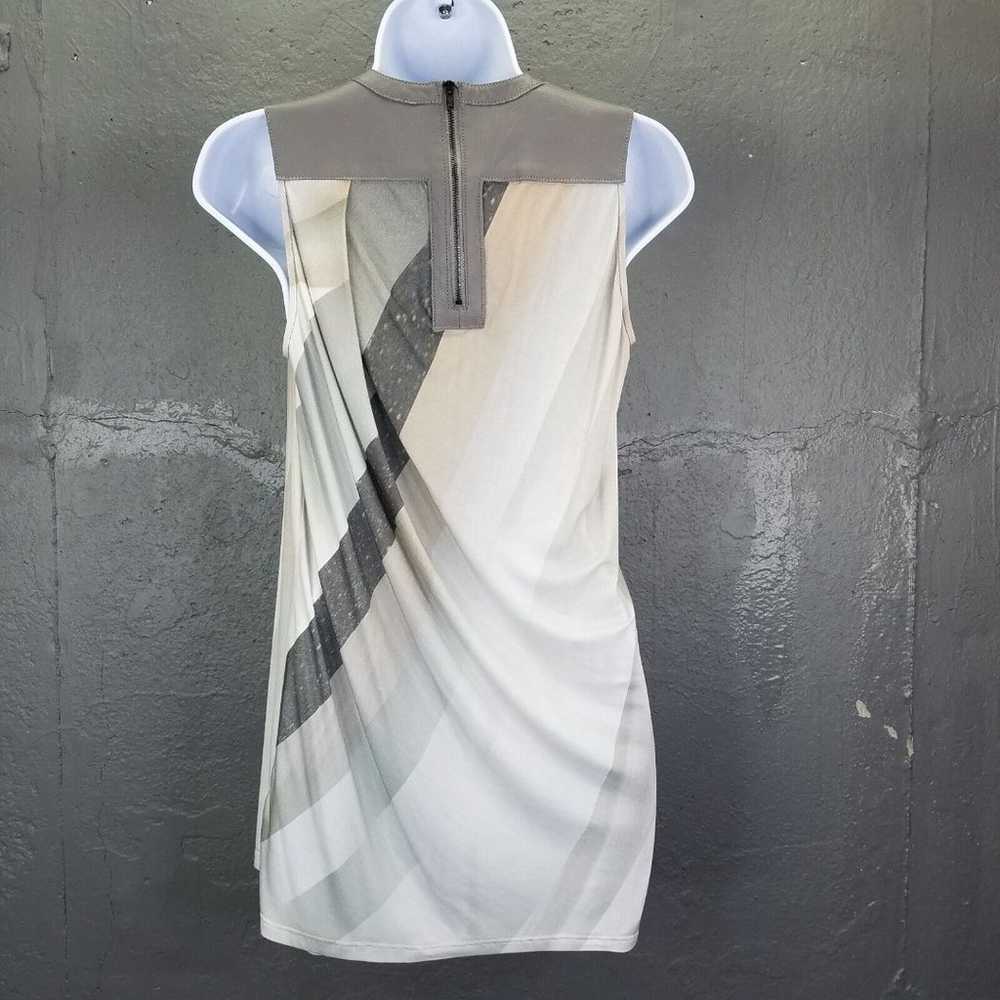 HELMUT LANG Tank Top Women Small White Grey Brown… - image 8