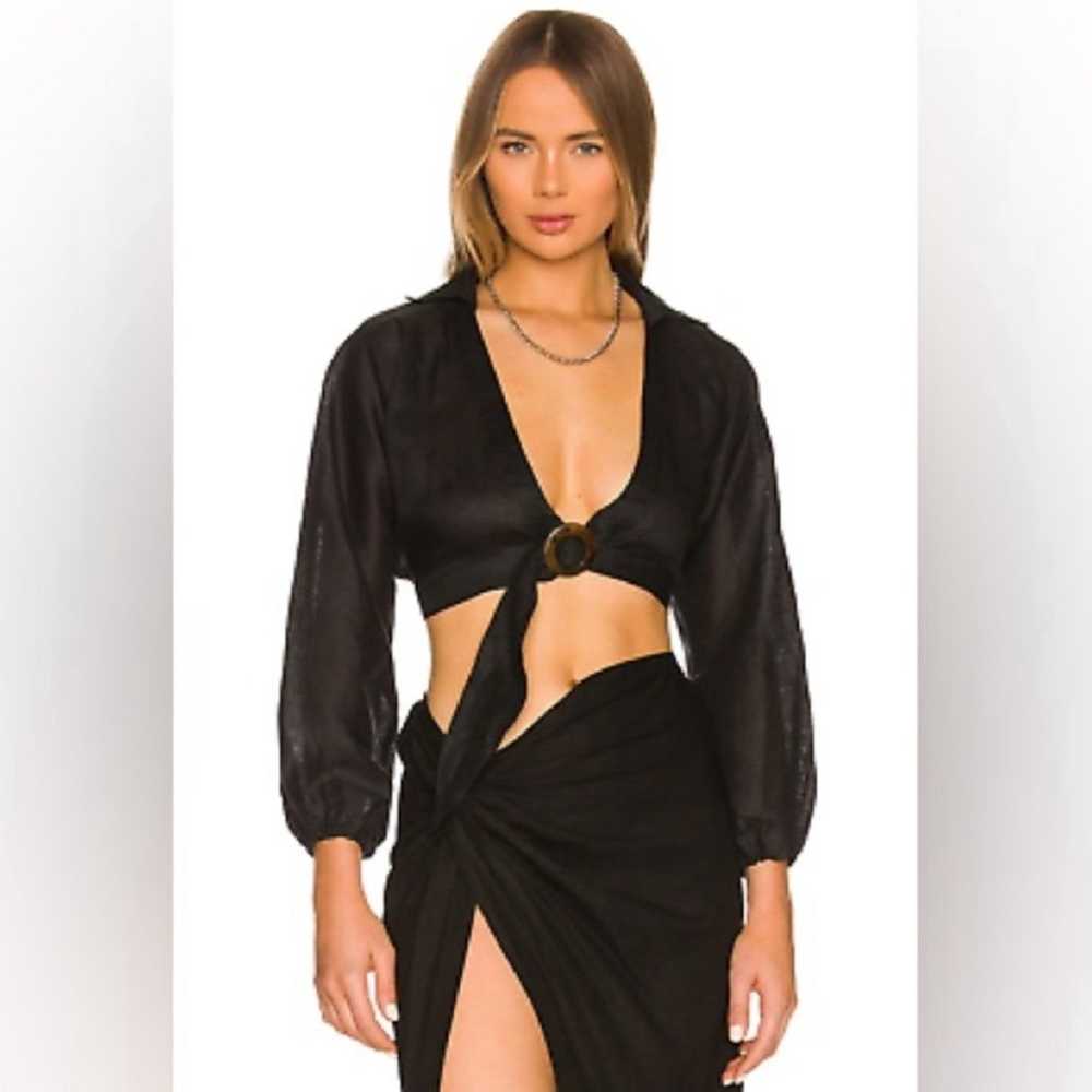 black Lovers and friends Mercy top From revolve - image 1