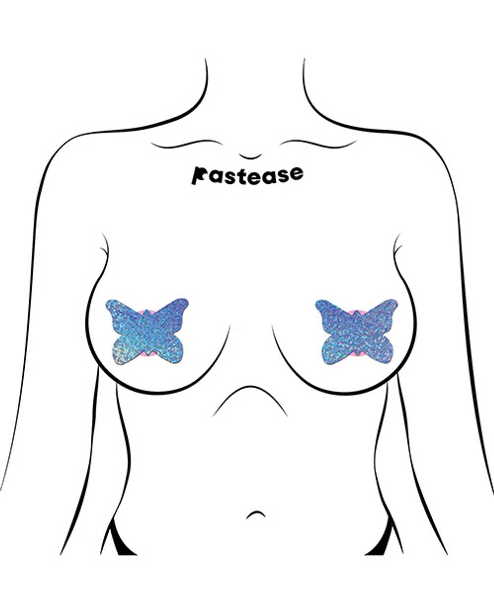 Pastease Premium Glitter Butterfly - O/s - image 3