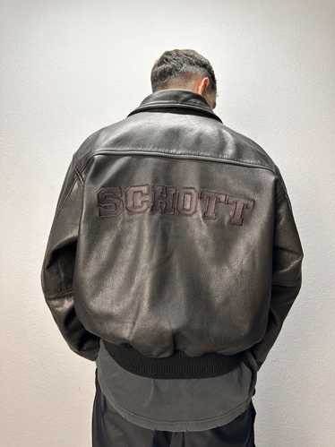 3sixteen × Leather × Schott Schott High Quality Ca