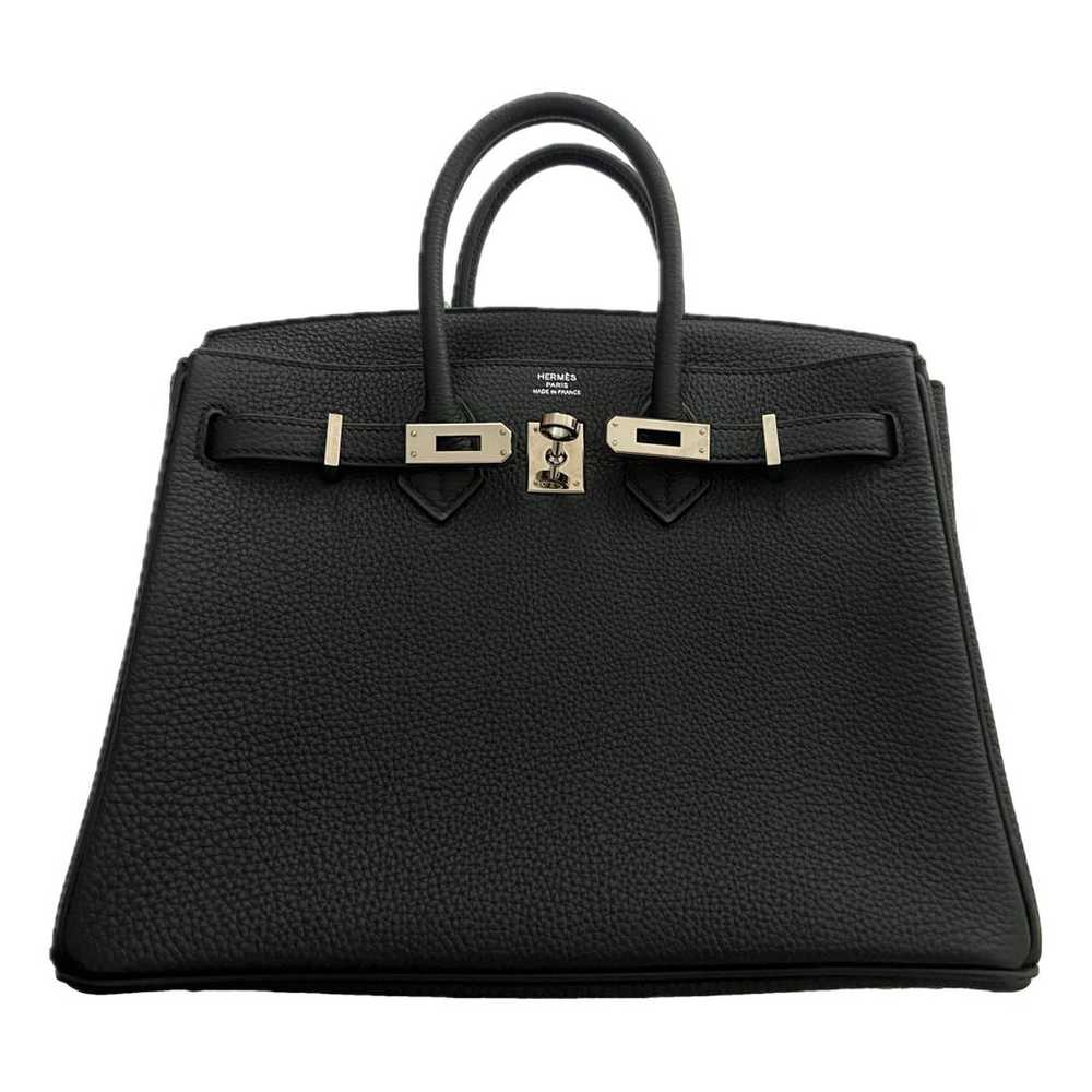 Hermès Birkin 25 leather handbag - image 1