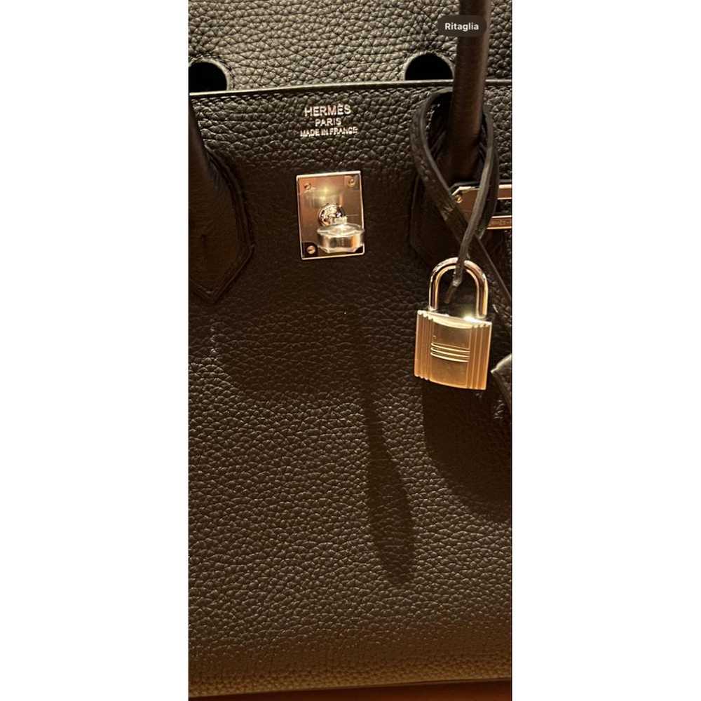 Hermès Birkin 25 leather handbag - image 3