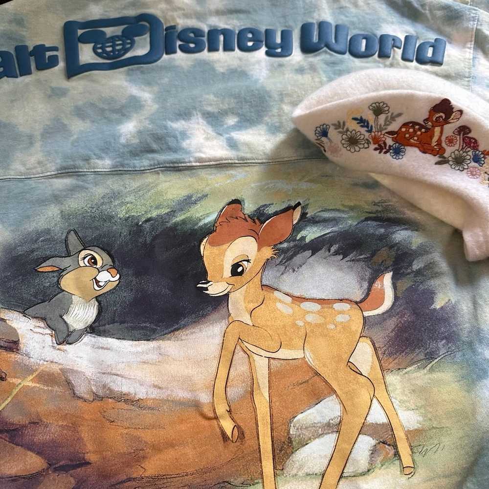 Walt Disney world Bambi spirit jersey with hat - image 4