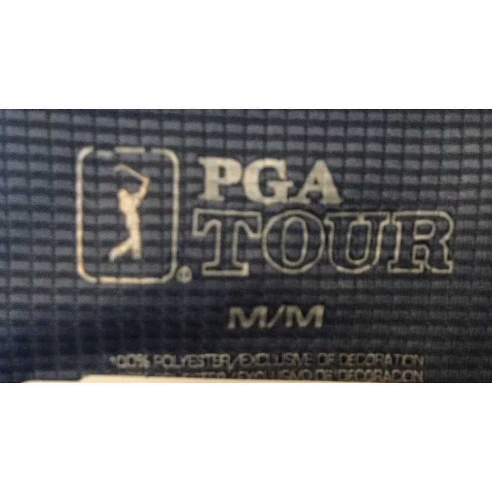 Pga Tour PGA TOUR Mens Golf Polo Shirt Sz M Blue … - image 3
