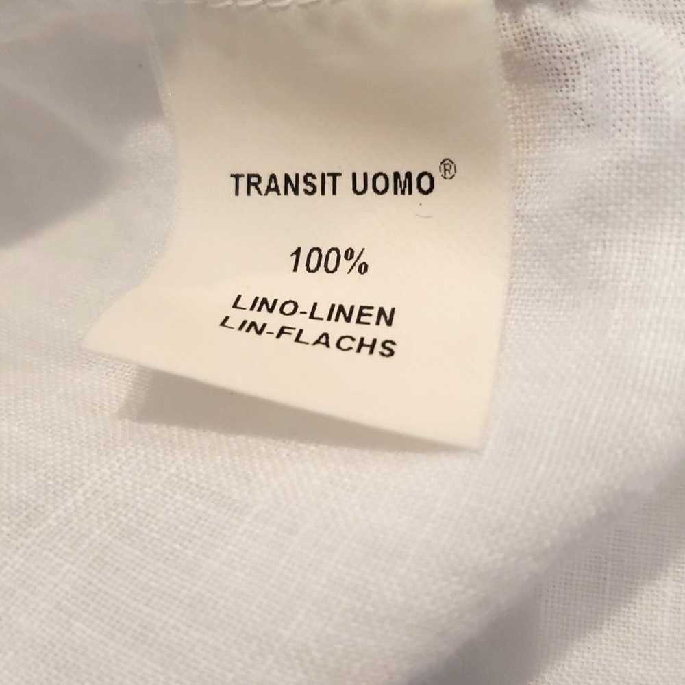Transit Uomo linen popover shirt tunic - image 8