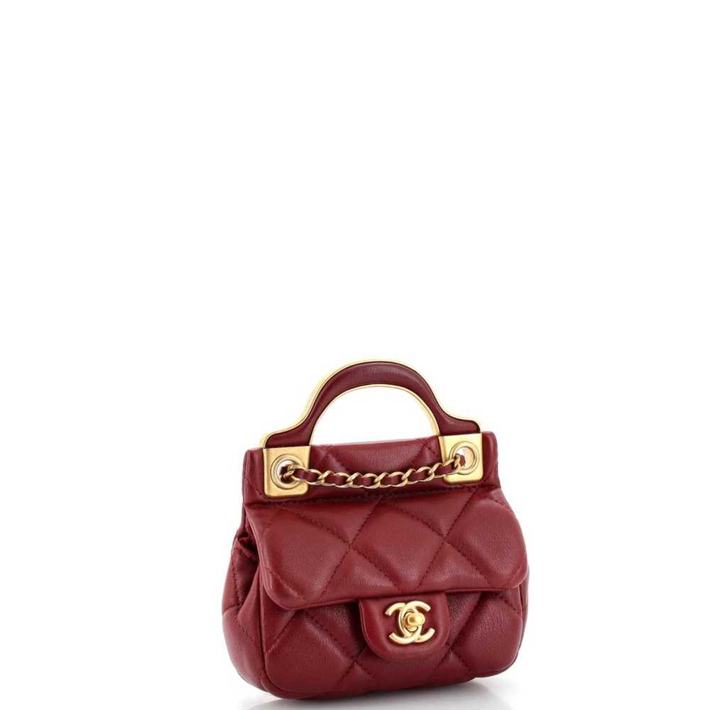 Chanel Leather clutch bag - image 3