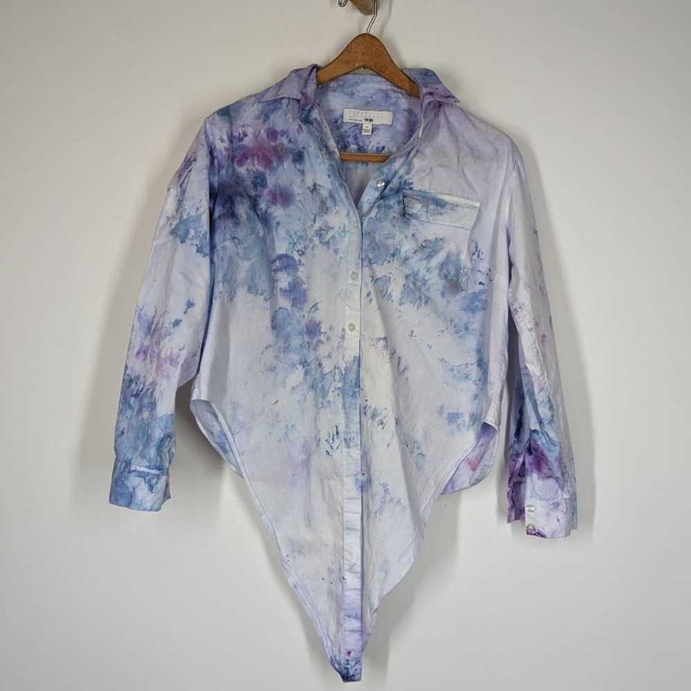 Osman Yousefzada Collective Tie Front Button Down… - image 2