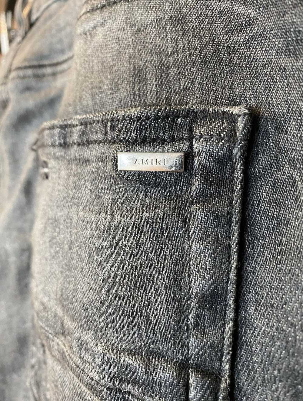 Amiri Amiri Washed Denim Jeans - image 4