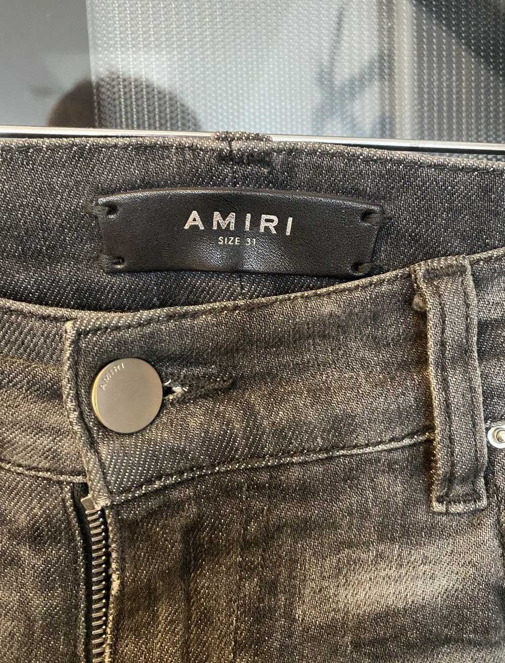 Amiri Amiri Washed Denim Jeans - image 8