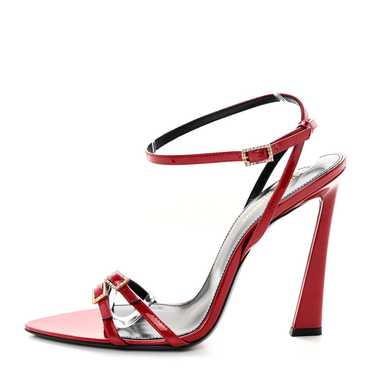 Saint Laurent Paris oc11z10524 Patent Ankle Strap… - image 1