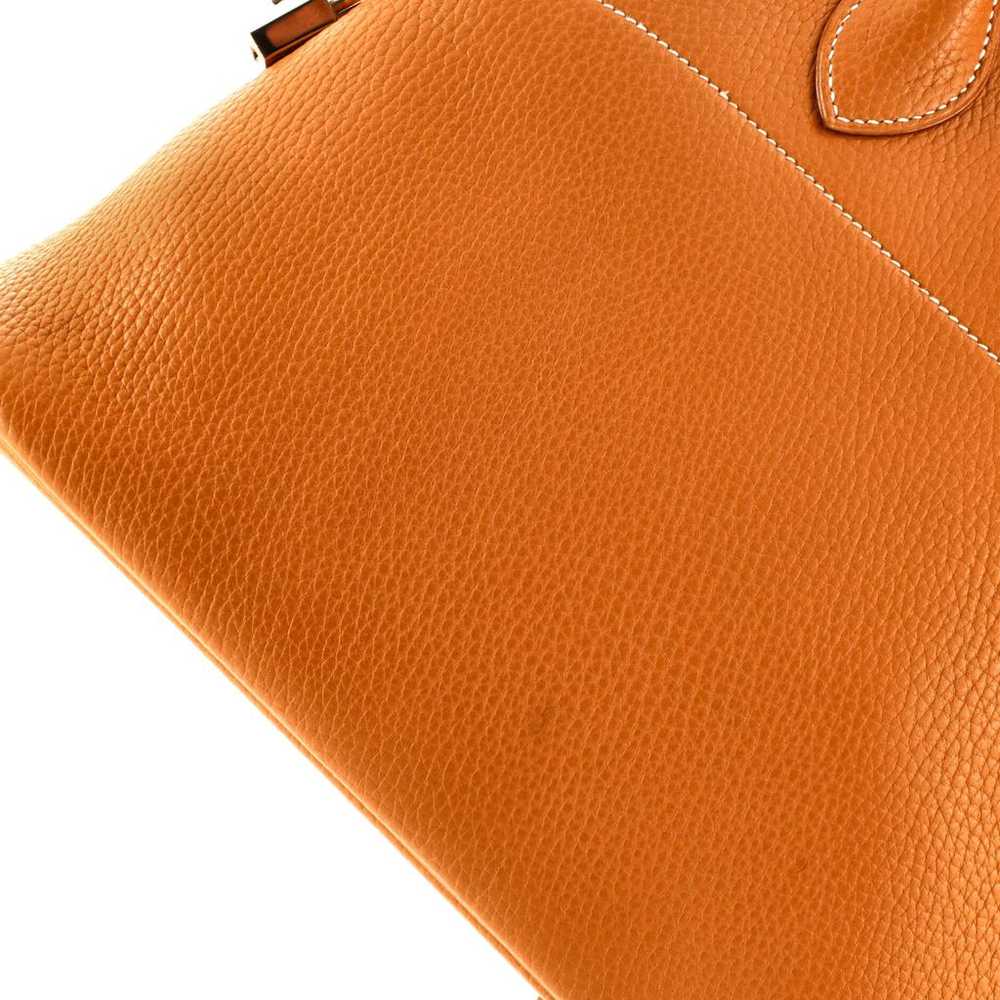 Hermès Leather satchel - image 6