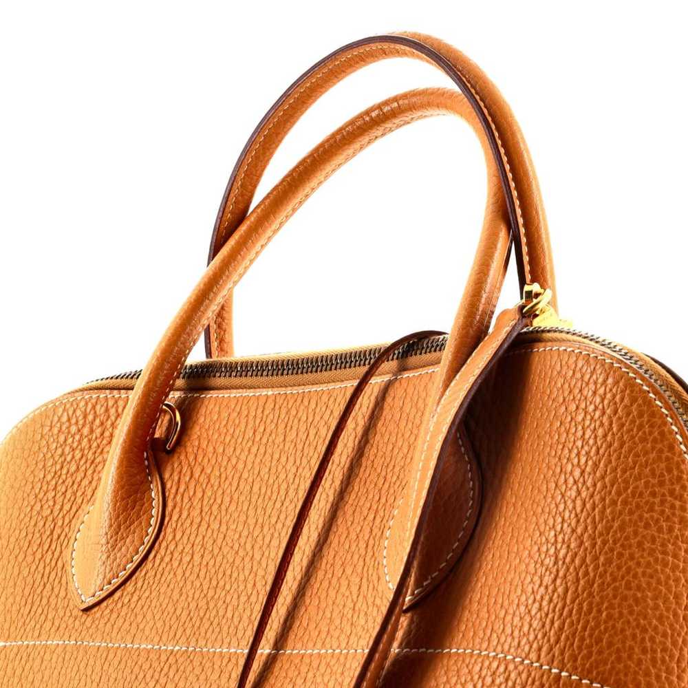 Hermès Leather satchel - image 7