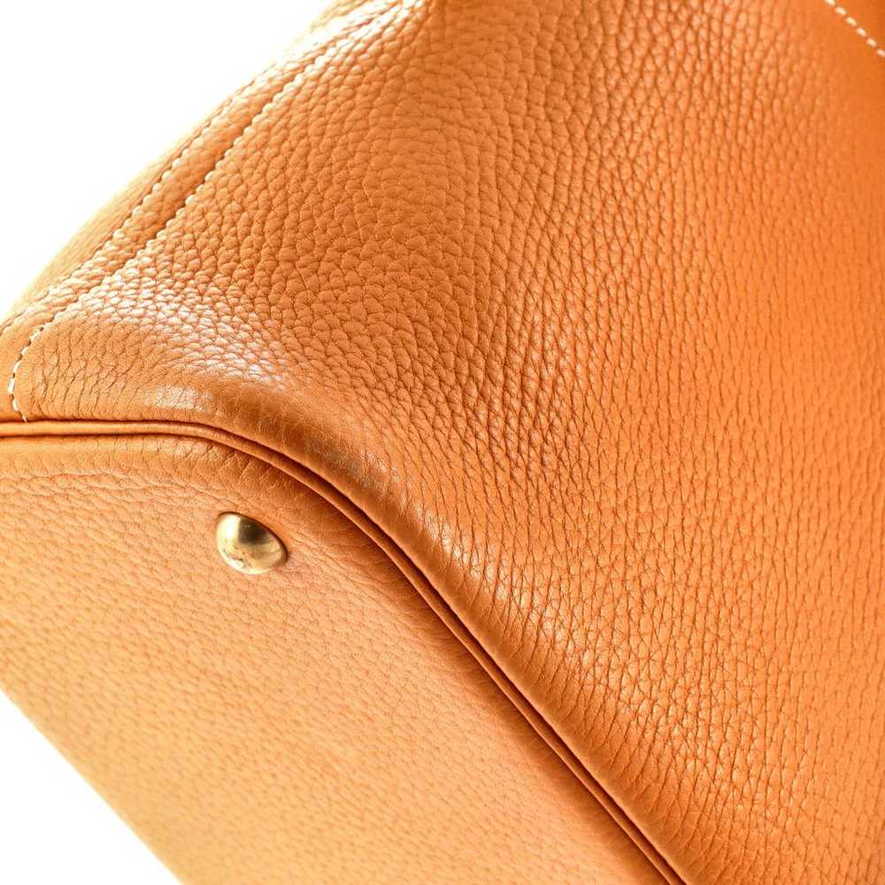 Hermès Leather satchel - image 8