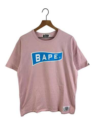 Bape Bape Flag Logo Print T-Shirts