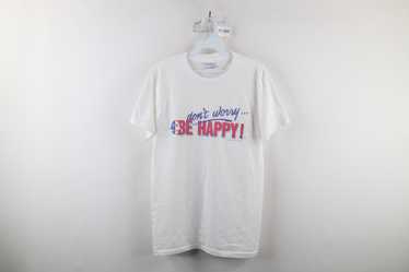 Vintage Vintage 80s Out Don't Worry Be Happy Face… - image 1