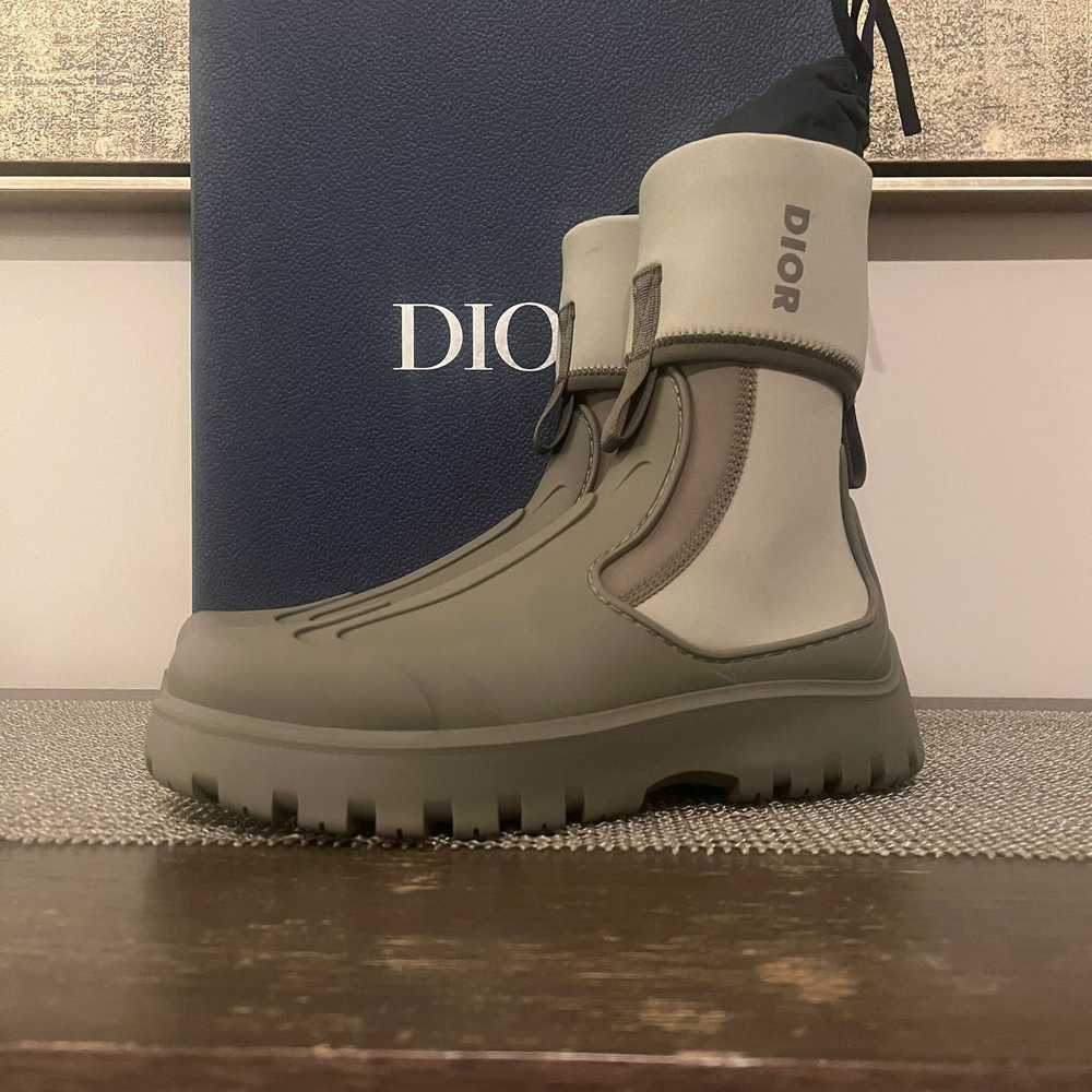 Dior Garden Neoprene Boots in Khaki - image 2