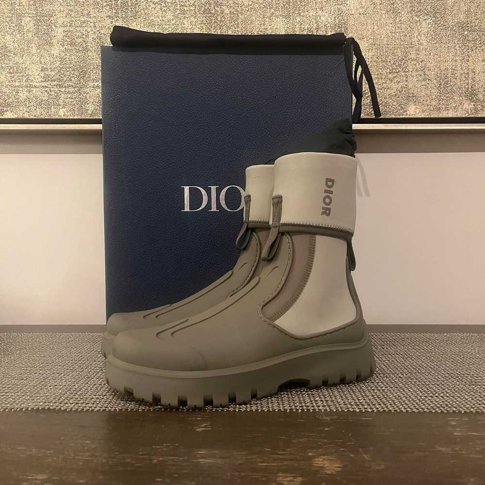 Dior Garden Neoprene Boots in Khaki - image 3