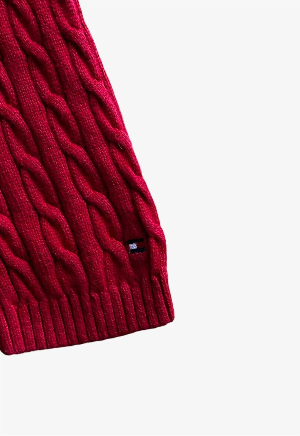 Vintage Y2K Women's Tommy Hilfiger Cable Knit Jum… - image 4