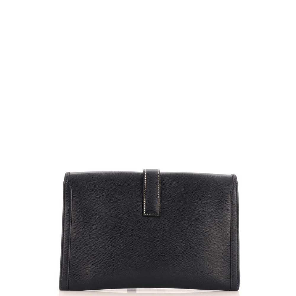 Hermès Leather clutch bag - image 5