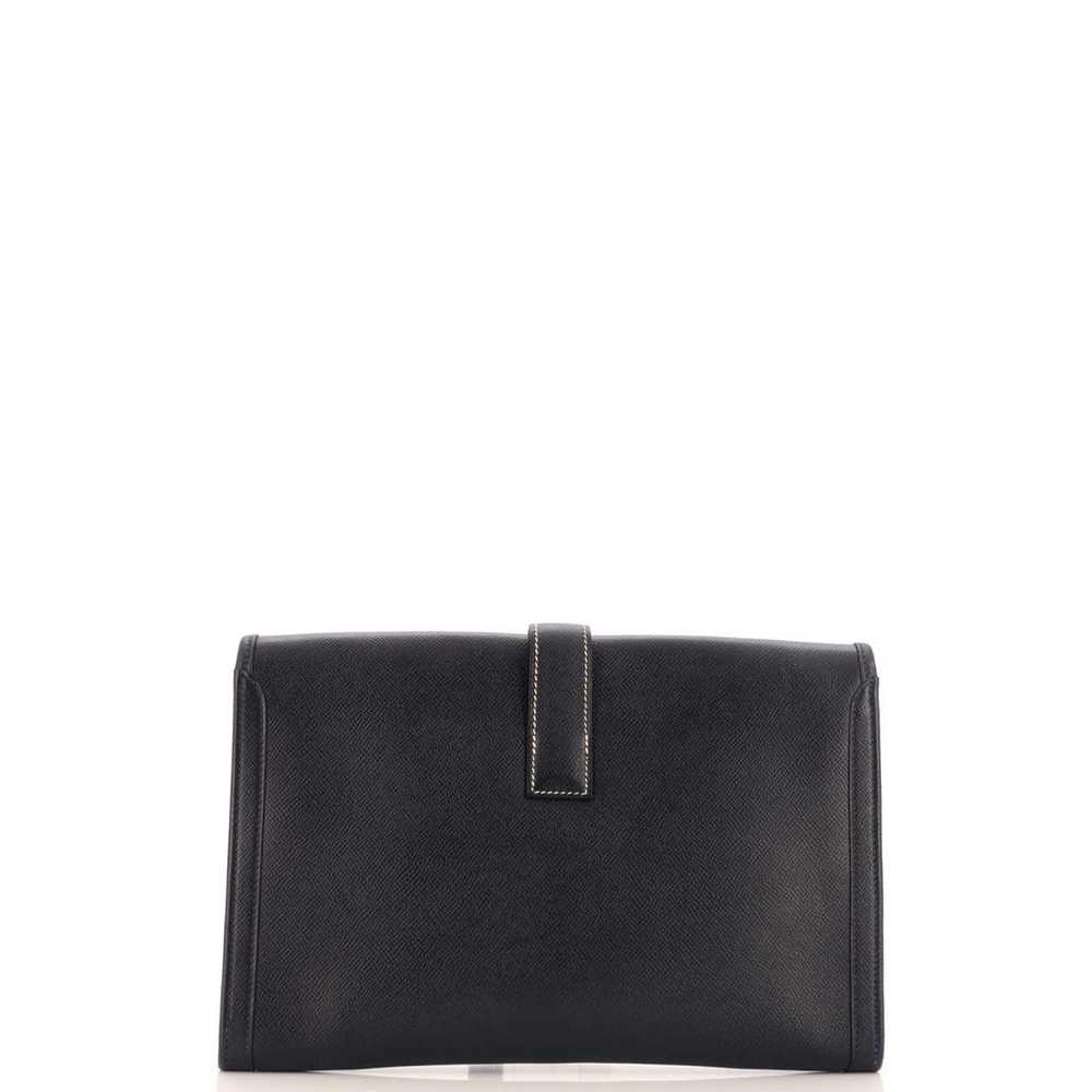 Hermès Leather clutch bag - image 6